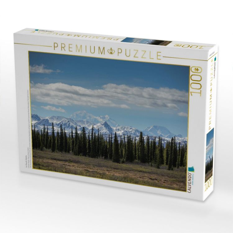 Produktbild: CALVENDO Puzzle Im Denali, Alaska | 1000 Teile Lege-Gr&ouml;&szlig;e 64x48cm Foto-Puzzle f&uuml;r gl&uuml;ckliche Stunden