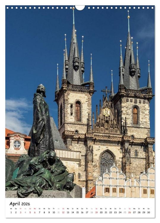 Produktbild: Prachtvolles Prag (Wandkalender 2026 DIN A3 hoch), CALVENDO Monatskalender