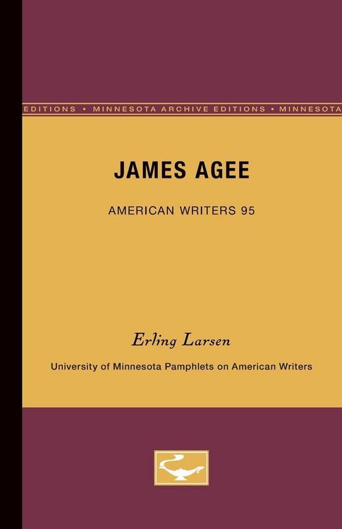Produktbild: James Agee - American Writers 95