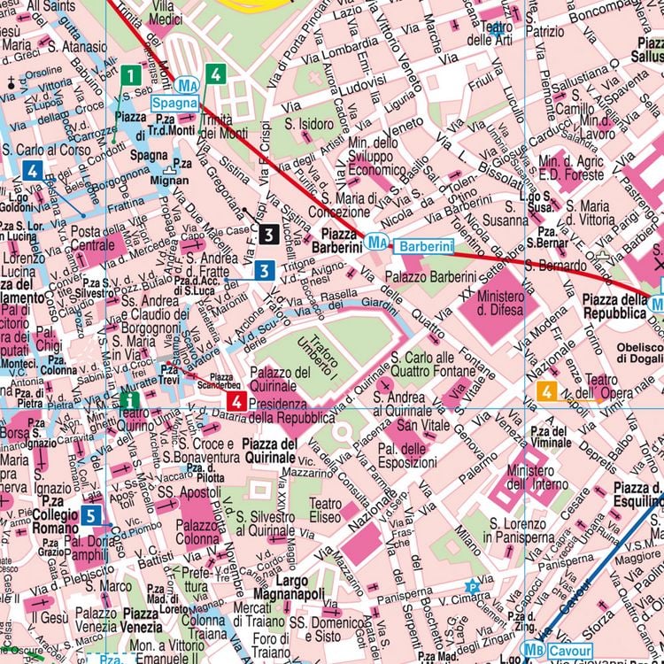 Produktbild: Rom, Stadtplan 1:10.000, freytag & berndt