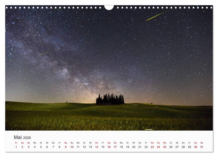 Produktbild: Toskana - idyllische Landschaft (Wandkalender 2026 DIN A3 quer), CALVENDO Monatskalender