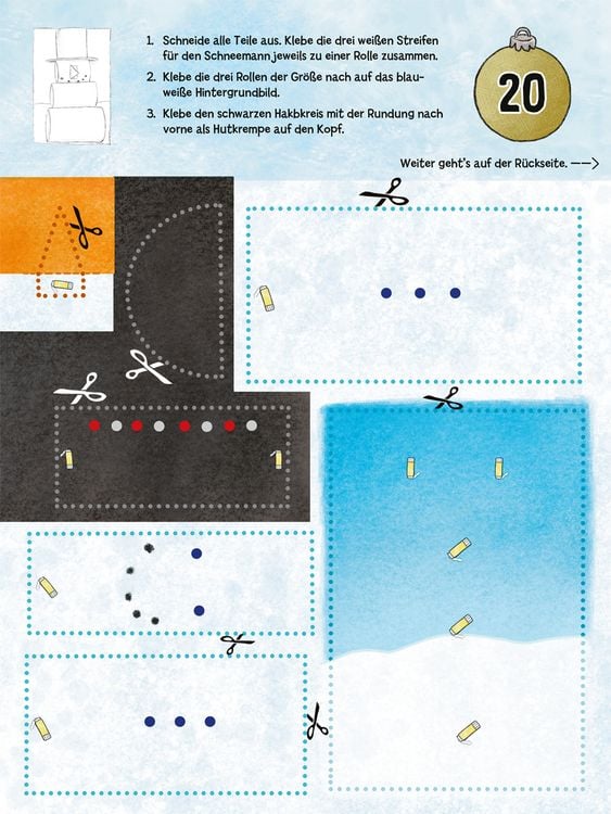 Produktbild: Diamond-Sticker-Adventskalender