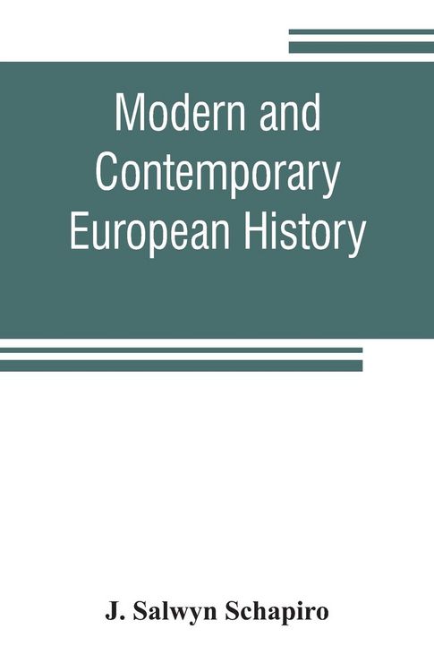 Produktbild: Modern and contemporary European history