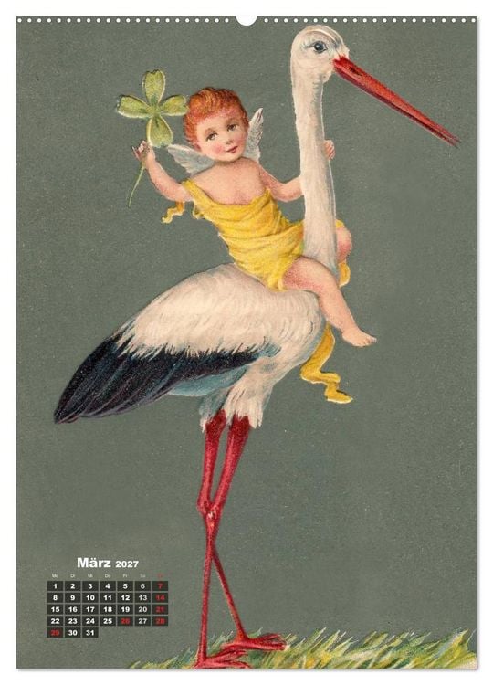 Produktbild: Engel (Wandkalender 2027 DIN A2 hoch), CALVENDO Monatskalender