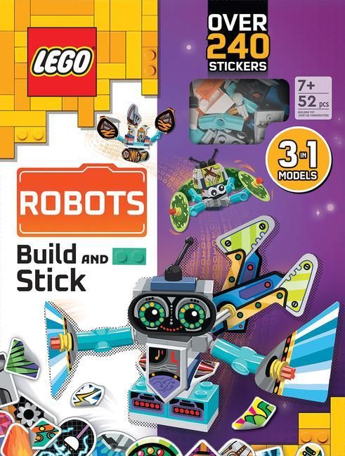 Produktbild: Lego(r) Books. Build and Stick: Robots
