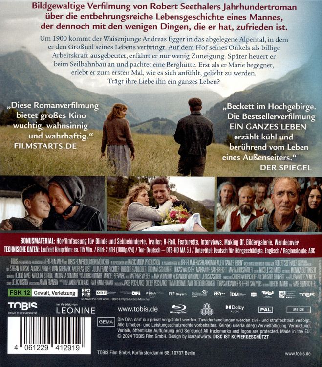 Produktbild: Ein ganzes Leben