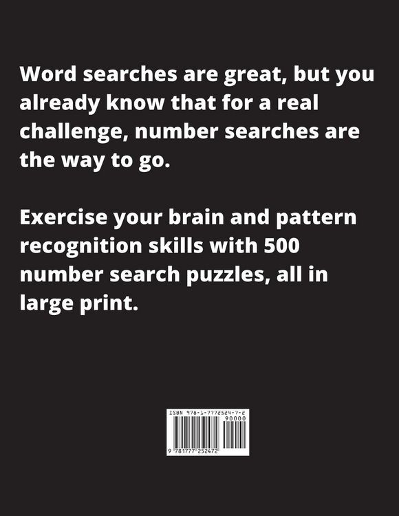 Produktbild: The Giant Number Search Puzzle Book