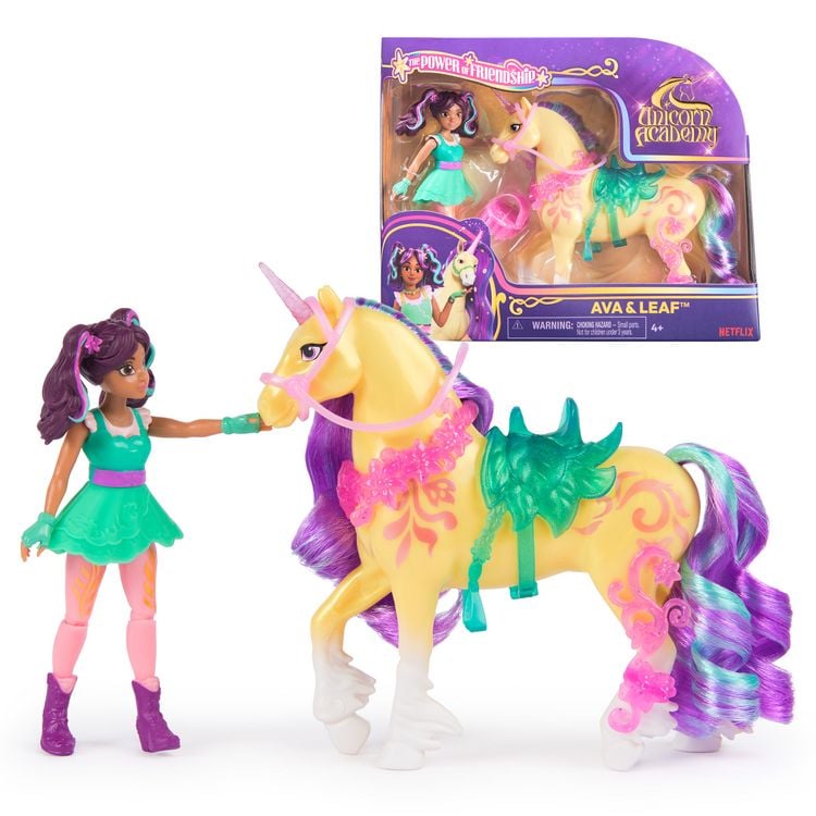 Produktbild: UCA Small Doll & Unicorn Ava & Leaf
