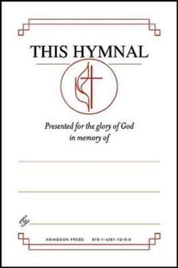 Produktbild: United Methodist Hymnal Bookplates "In Memory Of..."