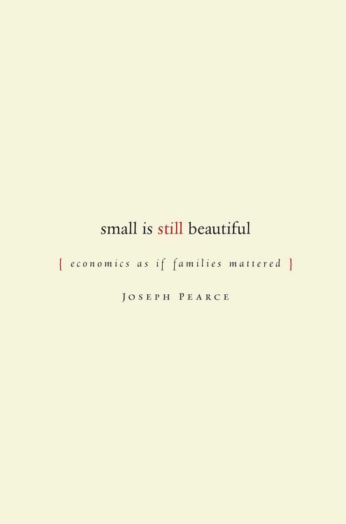 Produktbild: Small is Still Beautiful
