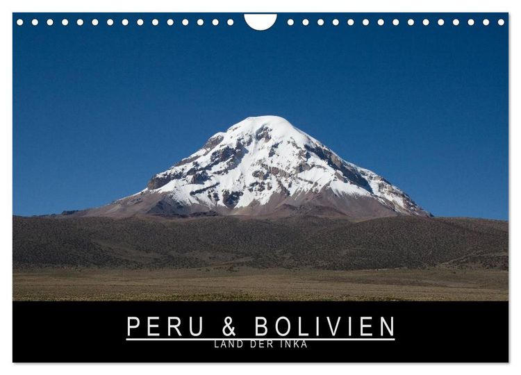 Produktbild: Peru & Bolivien - Land der Inka (Wandkalender 2026 DIN A4 quer), CALVENDO Monatskalender