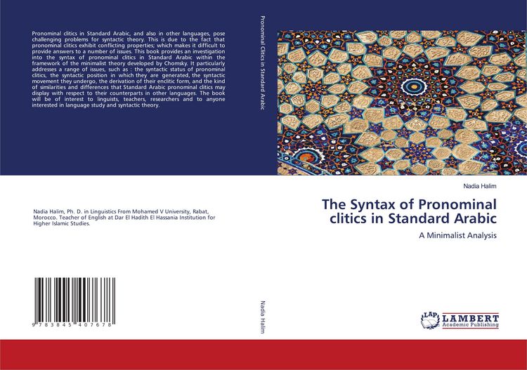 Produktbild: The Syntax of Pronominal clitics in Standard Arabic