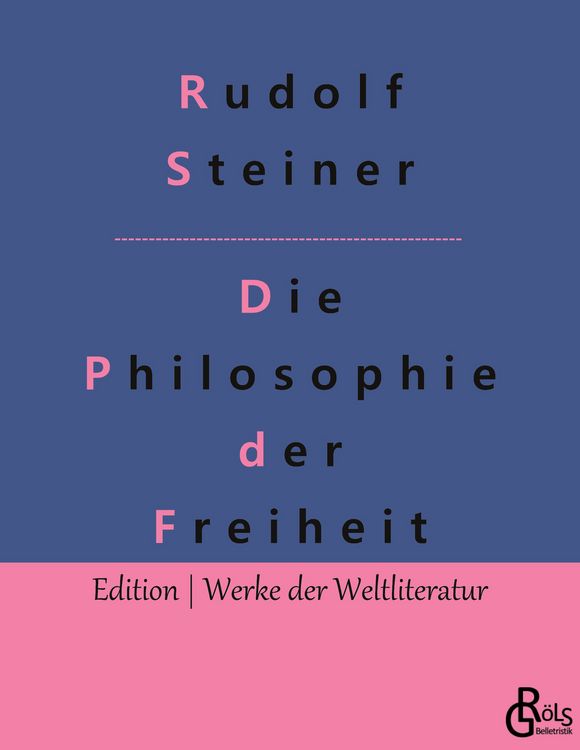Produktbild: Die Philosophie der Freiheit
