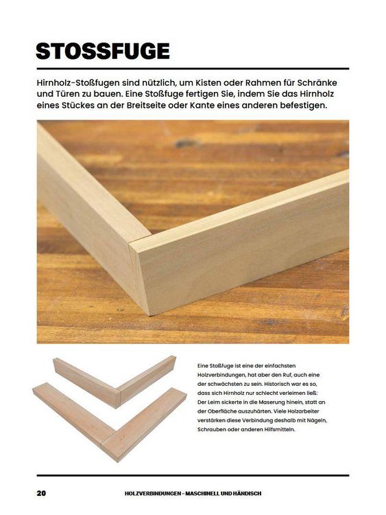 Produktbild: Holzverbindungen