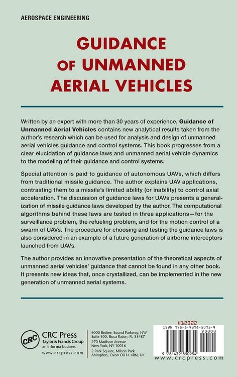 Produktbild: Guidance of Unmanned Aerial Vehicles