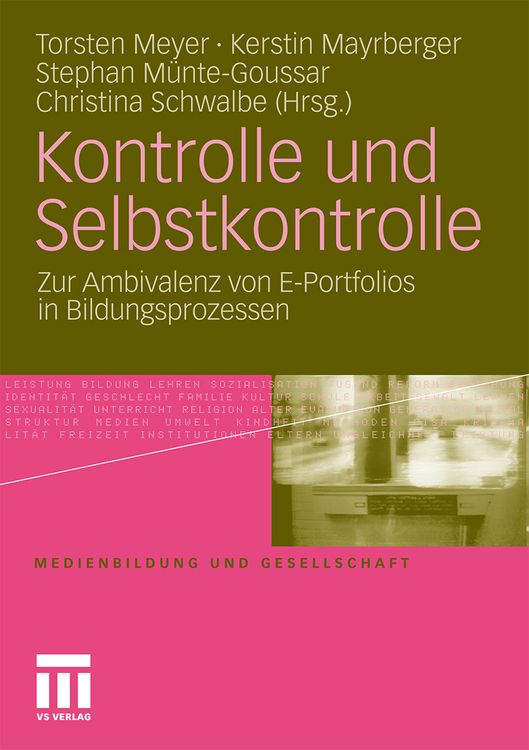 Produktbild: Kontrolle und Selbstkontrolle