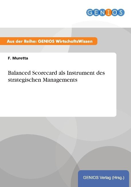 Produktbild: Balanced Scorecard als Instrument des strategischen Managements
