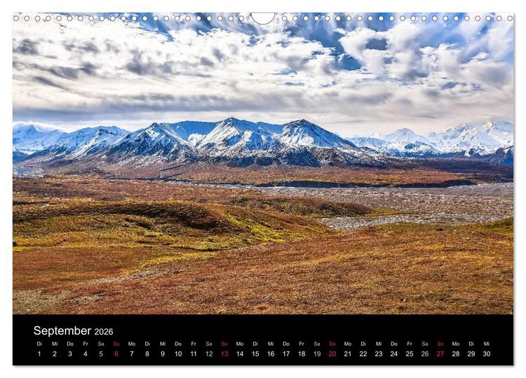 Produktbild: Alaska 2026 Wildes Land am Ende der Welt (Wandkalender 2026 DIN A3 quer), CALVENDO Monatskalender