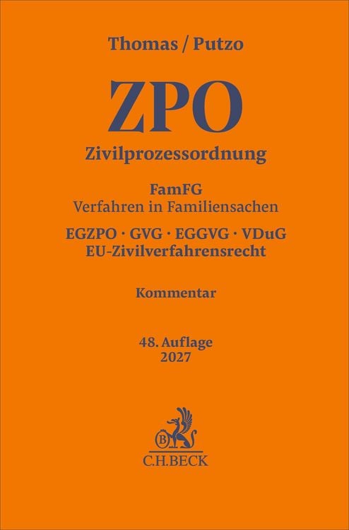Produktbild: Zivilprozessordnung. ZPO