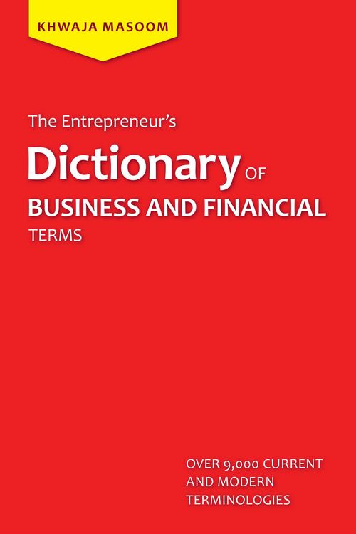 Produktbild: The Entrepreneur'S Dictionary of Business and Financial Terms