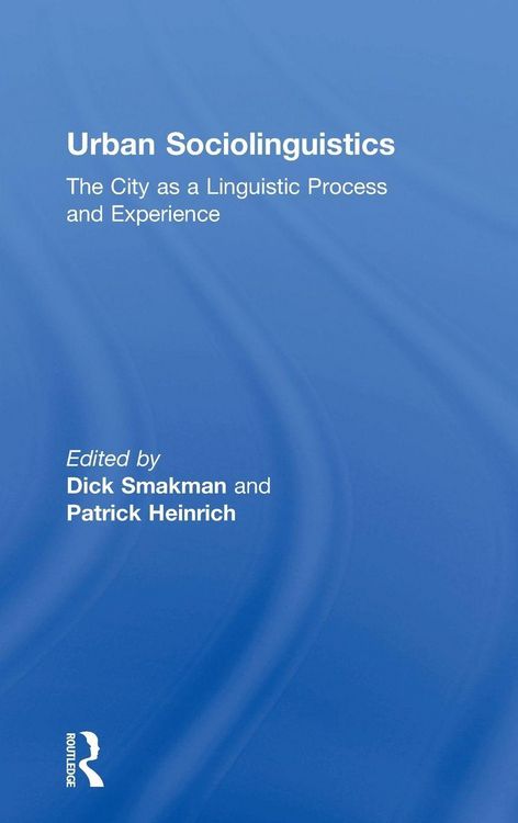 Produktbild: Urban Sociolinguistics