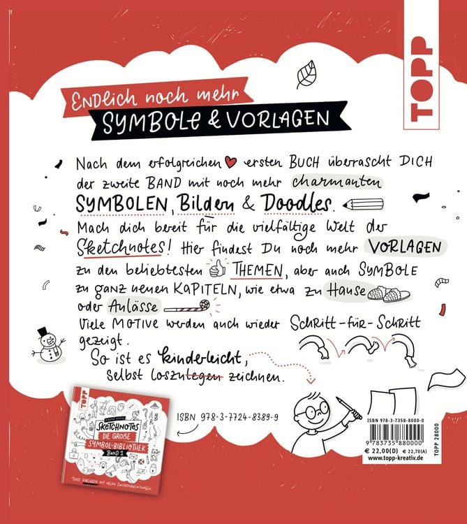 Produktbild: Sketchnotes. Die gro&szlig;e Symbol-Bibliothek. Band 2.