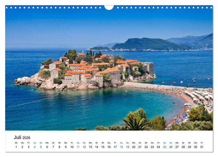 Produktbild: Juwelen des Balkans (Wandkalender 2026 DIN A3 quer), CALVENDO Monatskalender