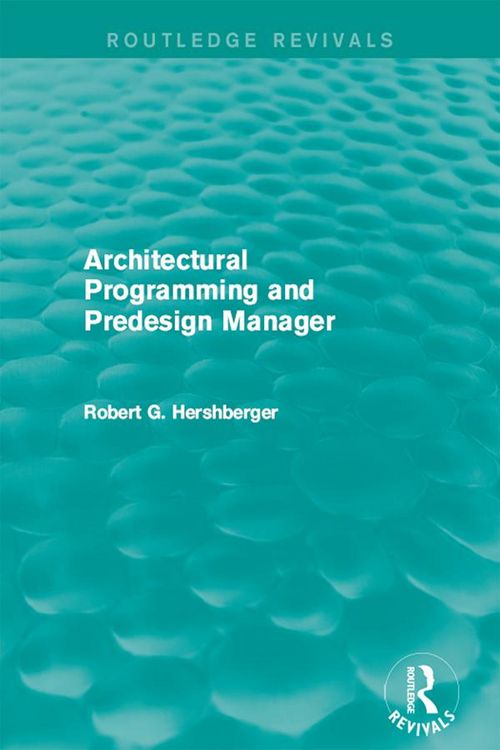 Produktbild: Architectural Programming and Predesign Manager