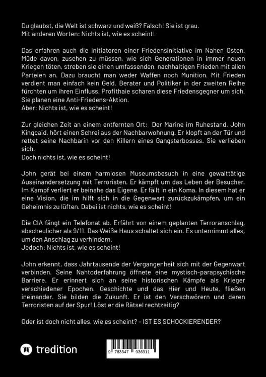 Produktbild: Krieger der Ewigkeit - Ein ehemaliger Elitesoldat stellt sich einer weltweiten Verschw&ouml;rung aus Wirtschaft und Politik. Mit seinen Kameraden versucht