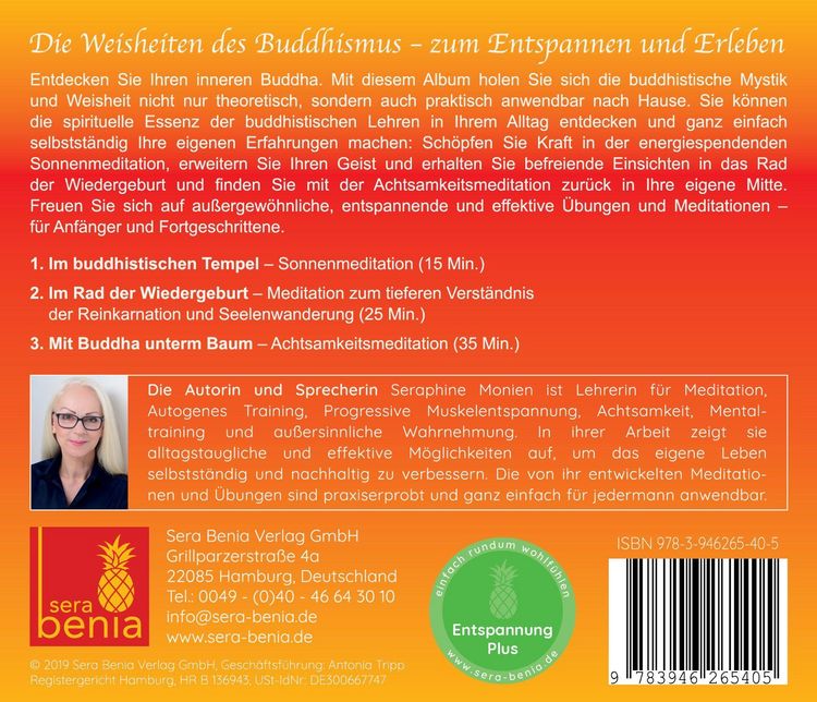 Produktbild: Perlen der Weisheit {buddhistische Mystik & buddhistische Meditation} CD mit 3 gef&uuml;hrten Meditationen &ndash; buddhistische Weisheiten