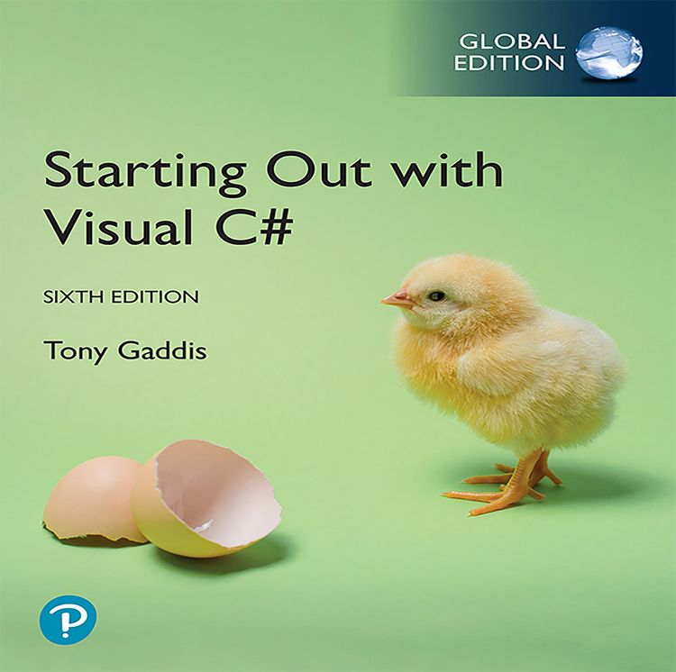 Produktbild: Starting out with Visual C#, Global Edition