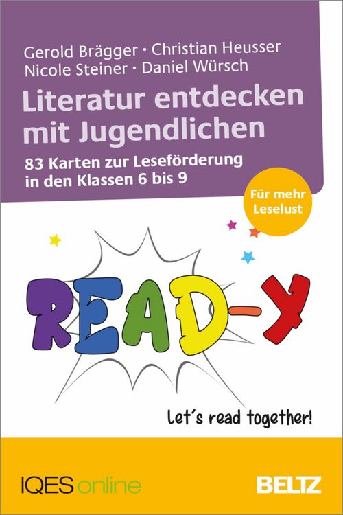 Produktbild: Literatur entdecken mit Jugendlichen