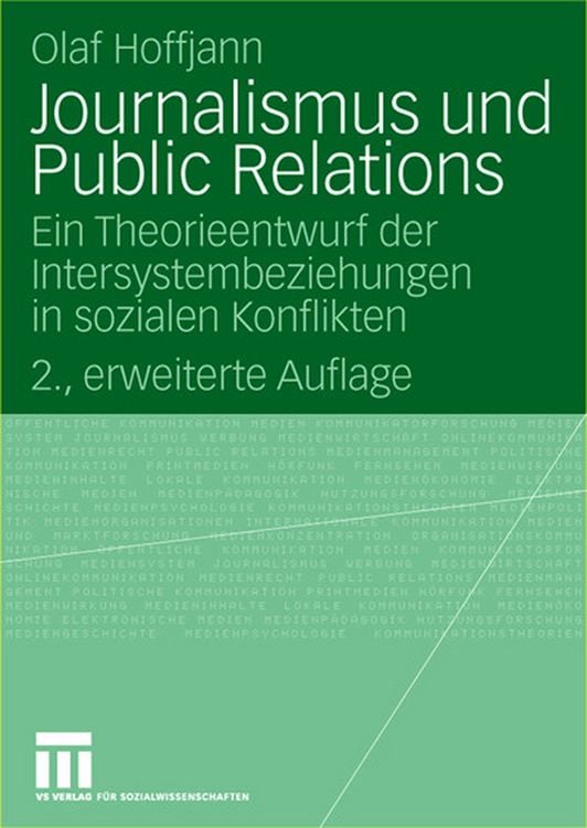 Produktbild: Journalismus und Public Relations