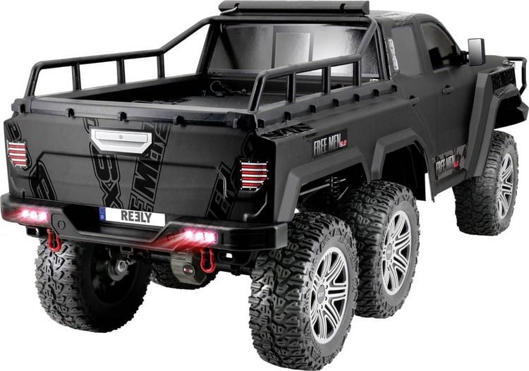 Produktbild: Reely FreeMen 2.0 6x6 Brushed 1:10 RC Modellauto Elektro Crawler Allradantrieb (6WD) 100% Premium RtR 2,4GHz inkl. Akku