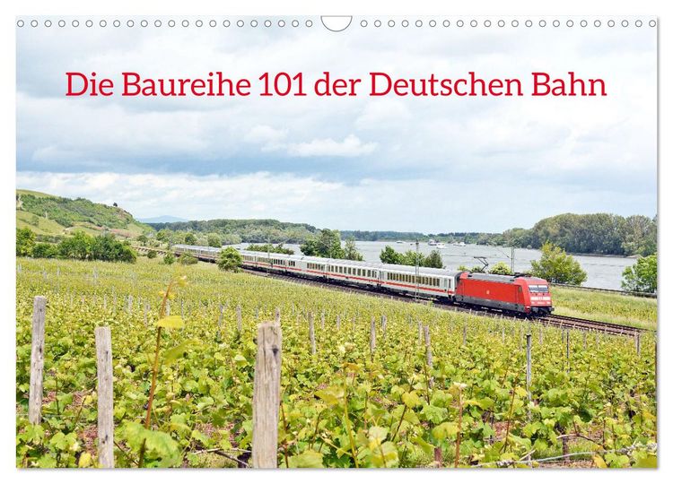 Produktbild: Die Baureihe 101 der Deutschen Bahn (Wandkalender 2026 DIN A3 quer), CALVENDO Monatskalender
