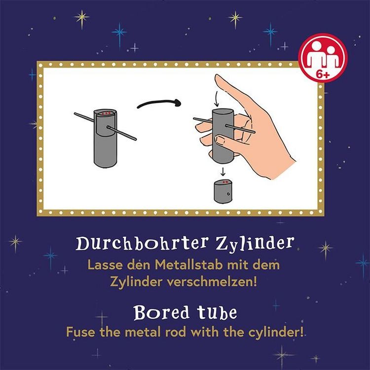 Produktbild: MAGIC SHOW TRICK 13 DURCHBOHRTER ZYLINDE