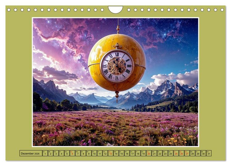 Produktbild: Surrealistische Visionen (Wandkalender 2026 DIN A4 quer), CALVENDO Monatskalender
