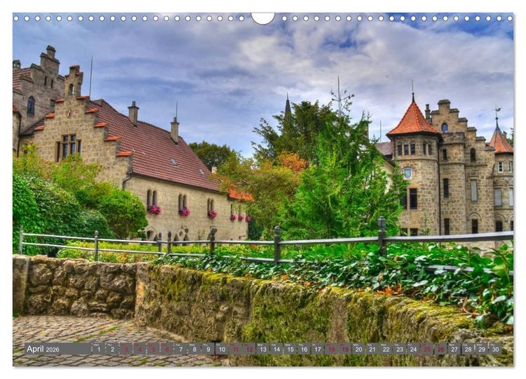 Produktbild: Castles from South Germany (Wall Calendar 2026 DIN A3 landscape), CALVENDO 12 Month Wall Calendar