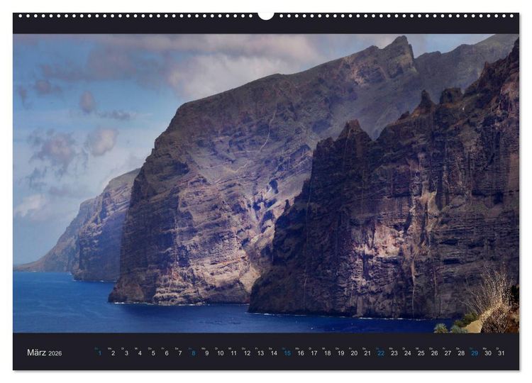 Produktbild: wildes Teneriffa (hochwertiger Premium Wandkalender 2026 DIN A2 quer), Kunstdruck in Hochglanz