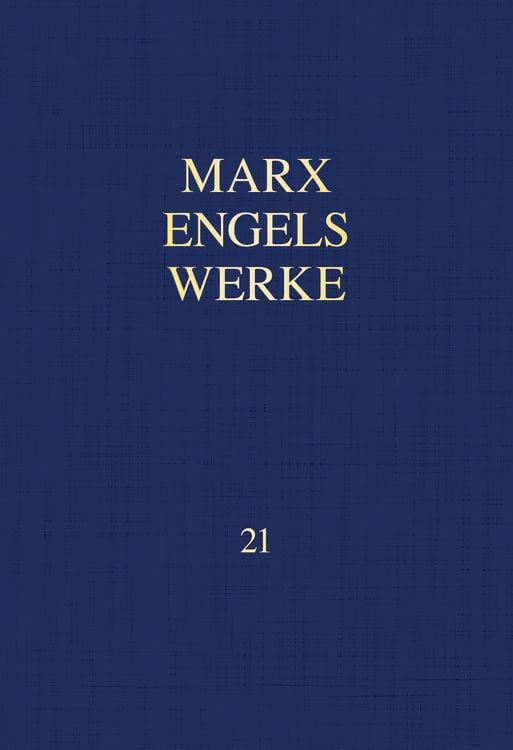 Produktbild: MEW / Marx-Engels-Werke Band 21