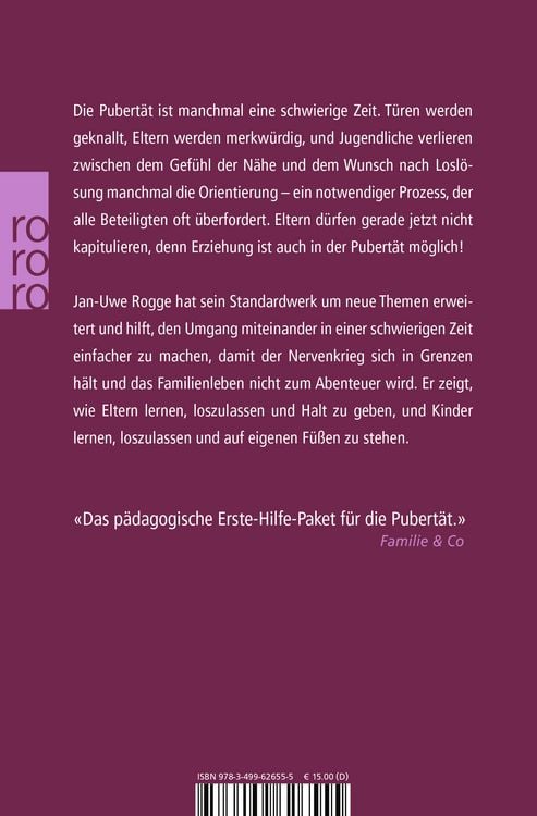 Produktbild: Pubert&auml;t: Loslassen und Haltgeben