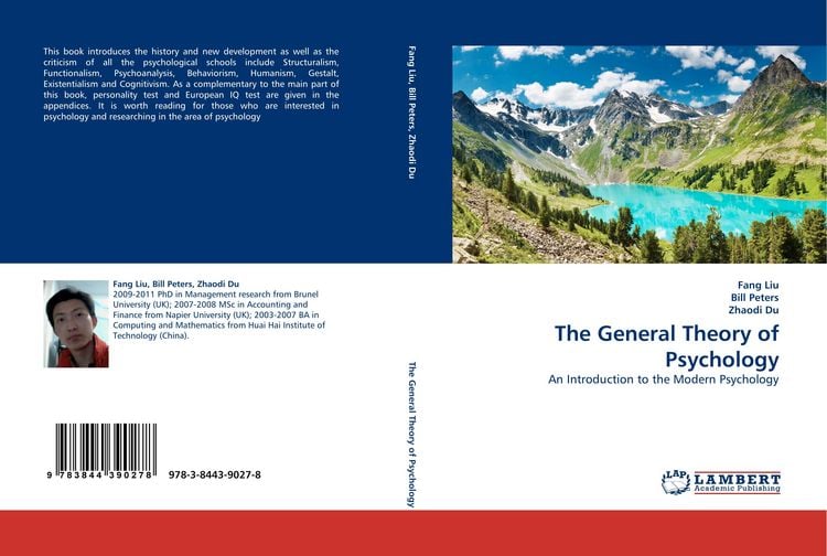 Produktbild: The General Theory of Psychology