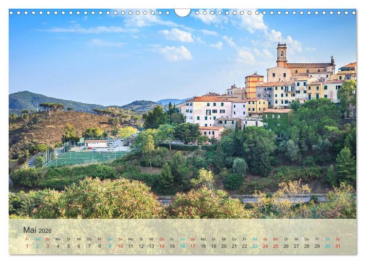 Produktbild: Elba - die Insel im Mittelmeer (Wandkalender 2026 DIN A3 quer), CALVENDO Monatskalender