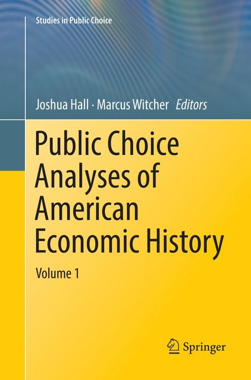 Produktbild: Public Choice Analyses of American Economic History