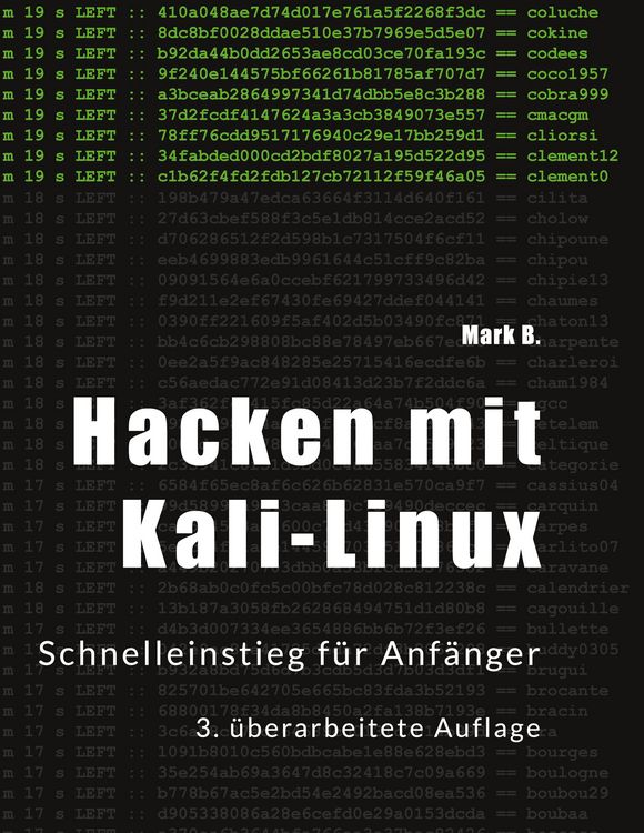 Produktbild: Hacken mit Kali-Linux