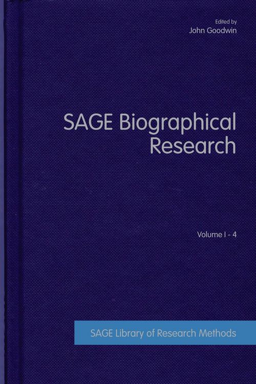 Produktbild: SAGE Biographical Research