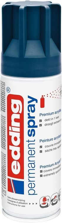 Produktbild: 5200 Permanent Spray, elegant nachtblau matt, 200ml Premium Acryllack