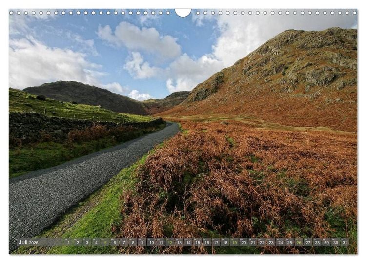 Produktbild: Cumbria (Wandkalender 2026 DIN A3 quer), CALVENDO Monatskalender