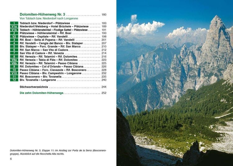 Produktbild: ROTHER Wanderf&uuml;hrer Dolomiten H&ouml;henwege 1-3