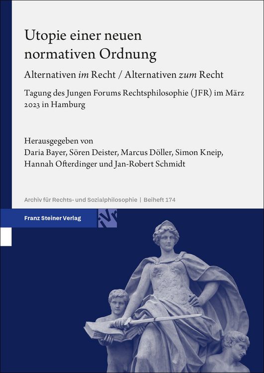 Produktbild: Utopie einer neuen normativen Ordnung